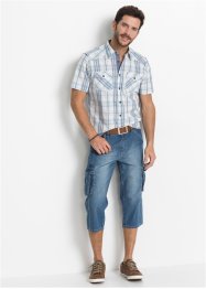 3/4-jeans med cargofickor, normal passform, John Baner JEANSWEAR