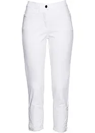 7/8-stretchjeans med spets, bonprix