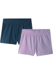 Shorts för flickor (2-pack), bpc bonprix collection