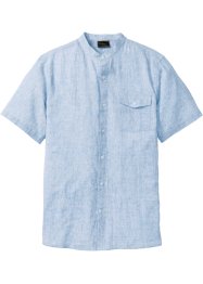 Kortärmad skjorta med linne, bpc selection