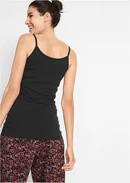 Linne med smala axelband, av bomull (3-pack), bonprix