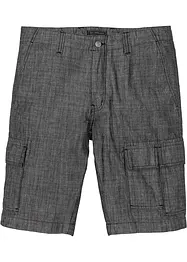 Cargobermudas i chambray, Loose Fit, bonprix