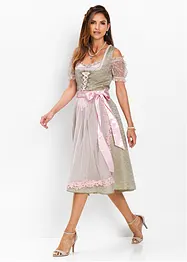 Dirndl med pärlor (2 delar), bonprix