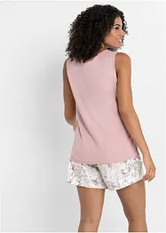 Pyjamas med shorts, bonprix