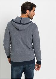 Cardigan med kontrastfärgade detaljer, John Baner JEANSWEAR