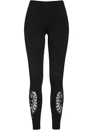 Leggings med spets, bonprix