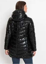 Täckkappa med metallic-look, bonprix