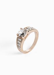 Ring förädlad med kristallstenar, bpc bonprix collection