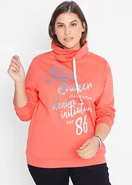 Sweatshirt med glittertryck, bonprix