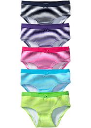 Hipstertrosa för flickor (5-pack), bpc bonprix collection