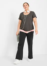 Jerseybyxa av bomull, med stretch, bonprix