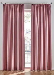 Gardinlängd i lättskött mikrofiber  (2-pack), bonprix