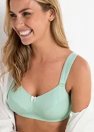 BH i bomull utan bygel  (3-pack), bonprix