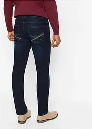 Multistretchjeans med bekväm midja, normal passform, raka ben, bonprix