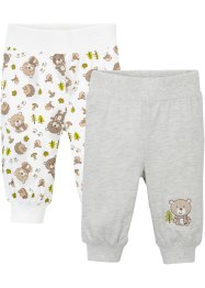 Babybyxa i jersey (2-pack), ekologisk bomull, bpc bonprix collection