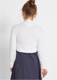 Jerseybolero i mjuk viskos för barn, bonprix
