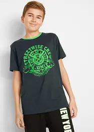 T-shirt för barn (2-pack) i ren bomull, bonprix