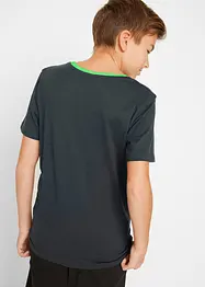 T-shirt för barn (2-pack) i ren bomull, bonprix