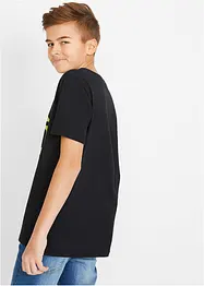 T-shirt med coolt tryck för barn, ekologisk bomull, bonprix