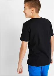 T-shirt för barn i ren bomull, Slim Fit, bonprix