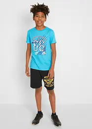 T-shirt för barn (2-pack), ekologisk bomull, bonprix