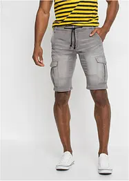 Mjuka jeansbermudas, Regular Fit, bonprix