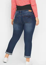 Mammastuprörsjeans, 7/8-längd, bonprix