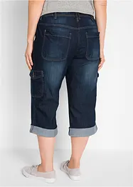 Stretch Cargo Jeans Mid Waist, bonprix