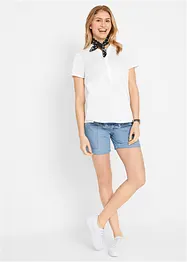 Mammashorts i lyocellblandning med jeanslook, bonprix