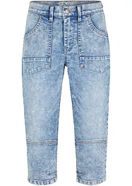 Stretchiga caprijeans, bonprix