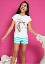 Pyjamas med shorts till flickor (2 delar), bpc bonprix collection