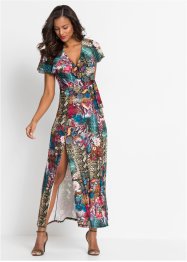 Lång klänning med iögonfallande mönster, BODYFLIRT boutique