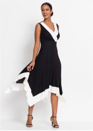 Mellanlång klänning med vid kjol, BODYFLIRT boutique