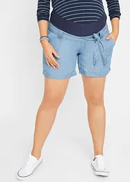 Mammashorts i lyocellblandning med jeanslook, bonprix