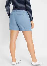 Mammashorts i lyocellblandning med jeanslook, bonprix