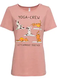 T-shirt med tryck, bonprix