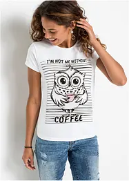 T-shirt av ren bomull, bonprix
