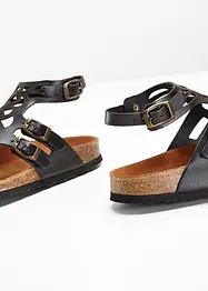 Bekväm lädersandal, bonprix