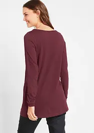 A-linjeformad longshirt i bomull, bonprix