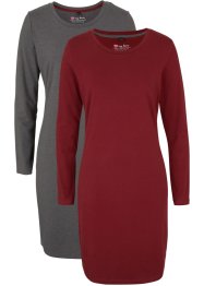 Jerseyklänning (2-pack), bpc bonprix collection