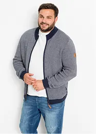 Cardigan med ståkrage, bonprix