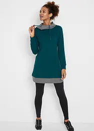 Lång sweatshirt och leggings (2 delar), bonprix