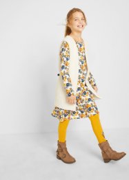 Jerseyklänning för flickor (2-pack), ekologisk bomull, bpc bonprix collection