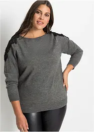 Finstickad tröja, bonprix