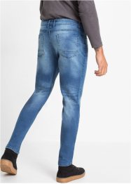 Stretchjeans, smal passform, avsmalnande ben, RAINBOW