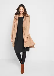 Ballongformad klänning i bomullsmix, bonprix