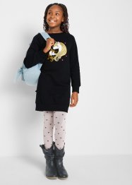 Trikåklänning för flickor, ekologisk bomull, bpc bonprix collection