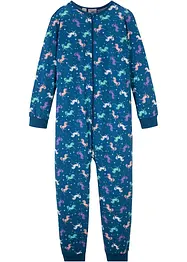 Sovoverall för flickor + dockpyjamas (2 delar), bonprix