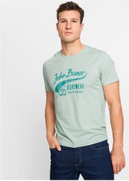 T-shirt i ekologisk bomull (2-pack), John Baner JEANSWEAR