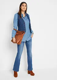 Stretch Bootcut Jeans Mid Waist, bonprix